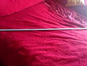 Freecycle Silver curtail pole