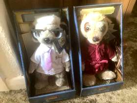 Freecycle Official toy Meerkat ,Alexander and Sergei