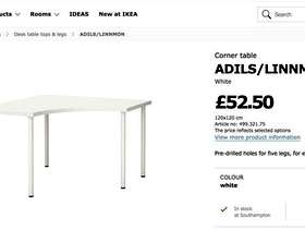 Freecycle Ikea office table