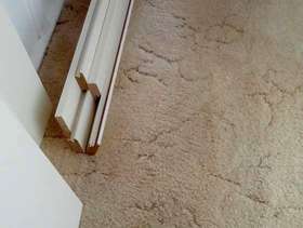 Freecycle Melamine cream nosing trim