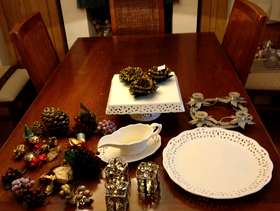 Freecycle Christmas China and odds and ends