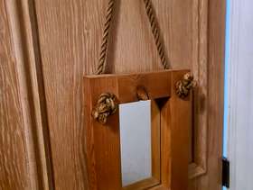 Freecycle Wooden Surround Mirror