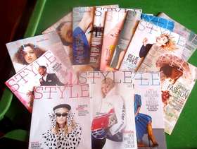 Freecycle Fashion magazines