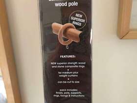 Freecycle Curtain poles