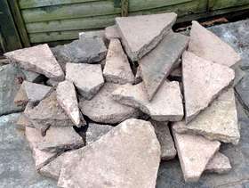 Freecycle Slabs and hardcore