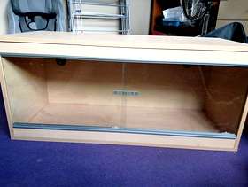 Freecycle 3 foot vivarium