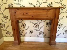 Freecycle Pine fire surround
