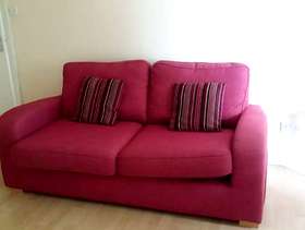 Freecycle 2 seater comfy sofa