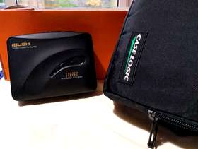 Freecycle Portable stereo casette player