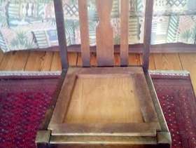 Freecycle Seven chairs to upcycle.