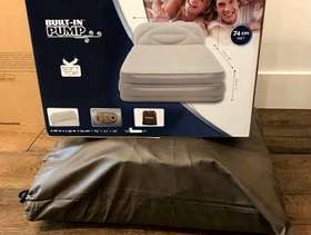 Freecycle Bestway Air bed Comfort Quest Soft Back Double Air mattress