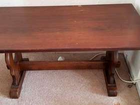 Freecycle Solid Oak Coffe table.