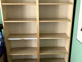 Freecycle Ikea Billy Shelf units x 2