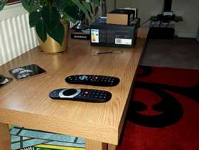 Freecycle Coffee table and matching end tables