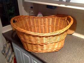 Freecycle Wicker Basket