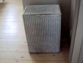 Freecycle Lloyd Loom vintage Lusty linen or laundry box