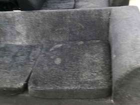 Freecycle 2 black seater sofas