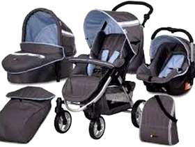 Freecycle Hauck Apollo 11 3 in 1 pushchair, pram & carseat ...