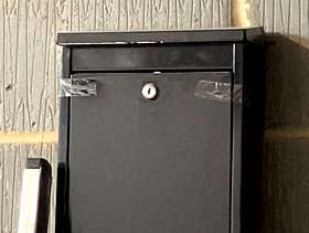 Freecycle Outside post box