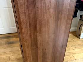 Freecycle Walnut 4 draw filing cabinet