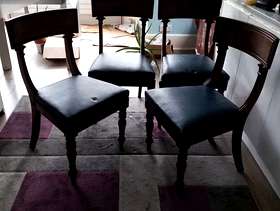 Freecycle 4 dining chairs