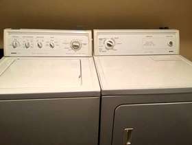 Freecycle Sears Kenmore washer and dryer