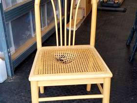 Freecycle 5 cane chairs