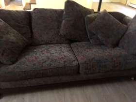 Freecycle Large sofa, chair with ottoman
