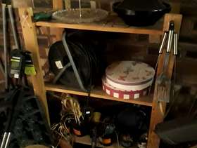 Freecycle Garage/shed shelving unit
