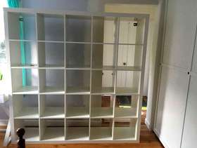Freecycle White shelf unit 6.5 ft. X 6.75 ft.