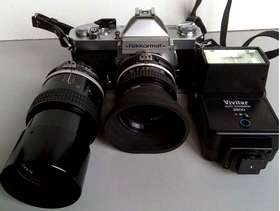 Freecycle Nikkormat FT2 filmcamera