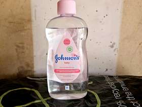 Freecycle Baby oil for cleaning stainless steel