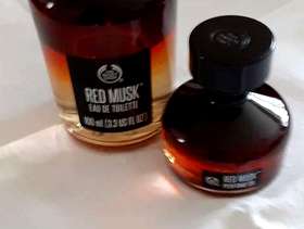Freecycle Body Shop Red Musk Perfume Oil 20ml and Partly Used ...
