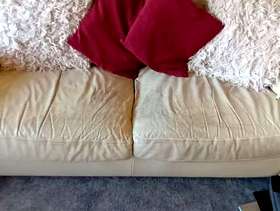 Freecycle 2 and 3 seater leather sofas