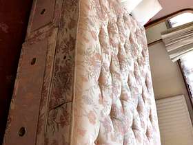 Freecycle Double Divan with headboard and mattress