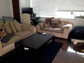 Freecycle 3 & 2 Seater Cream/Brown
