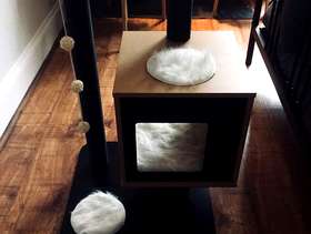 Freecycle Cat Furniture Tree (Vesper V-Base Black)