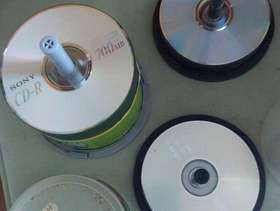 Freecycle Blank CDs and DVDS