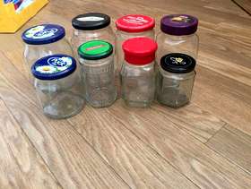 Freecycle Glass jars