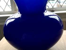 Freecycle Blue vase REDUCED !!