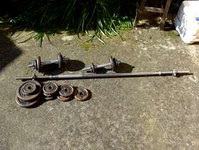 Freecycle Barbell Weights