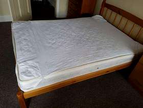 Freecycle Double bed & mattress