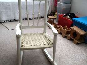 Freecycle Child’s rocking chair