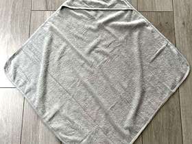 Freecycle Grey Hooded Towels Terry Cotton for Infants