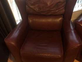Freecycle Leather armchair