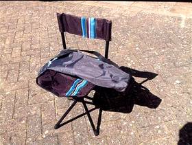 Freecycle Child's folding camp chair