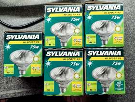 Freecycle 75 watt Sylvania spot lights x 5