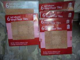 Freecycle BN Self-Adhesive Vinyl Tiles - x6 packs 6 in each ...