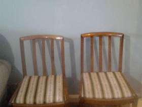 Freecycle Four dining chairs