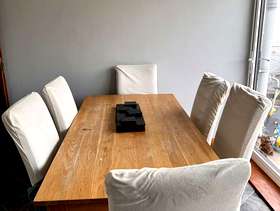 Freecycle Dining table and chairs